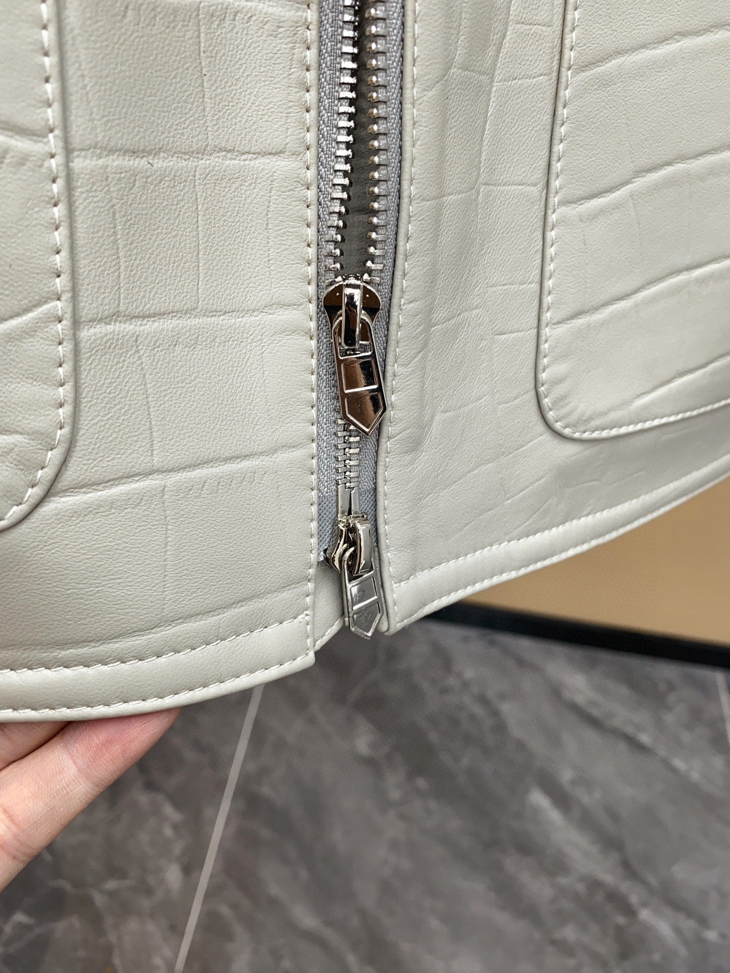 하드웨어 양가죽자켓 (hardware sheepskin jacket)