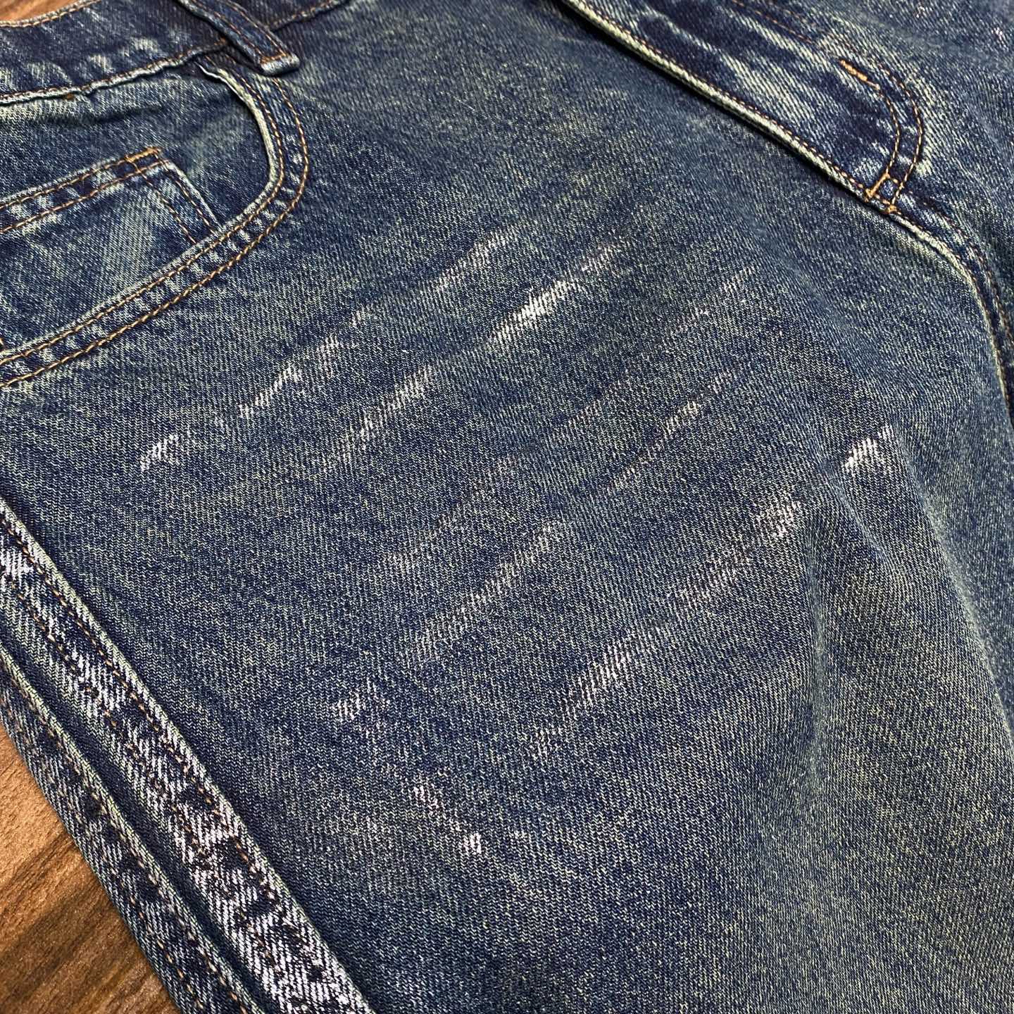 스탬프 청바지 (stamp jeans)