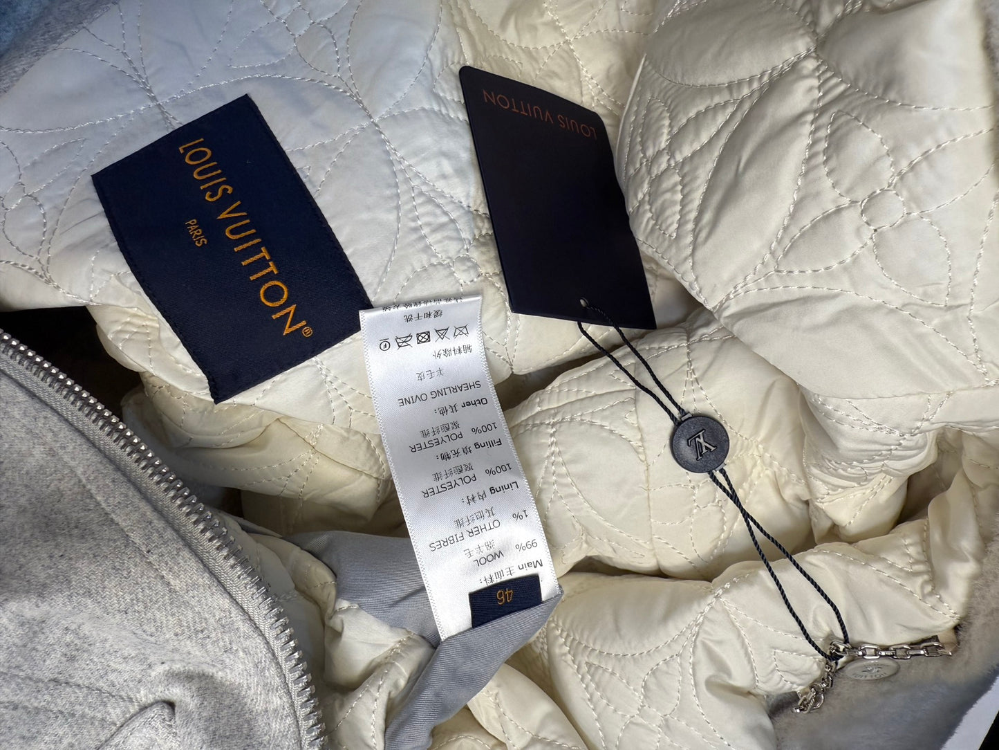 울 퍼칼라 자켓 (Wool fur collar jacket)