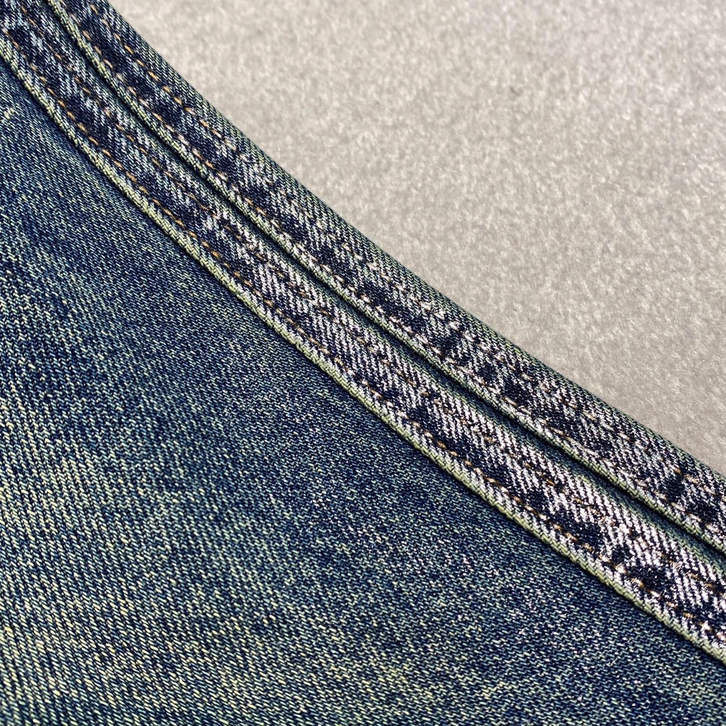 스탬프 청바지 (stamp jeans)