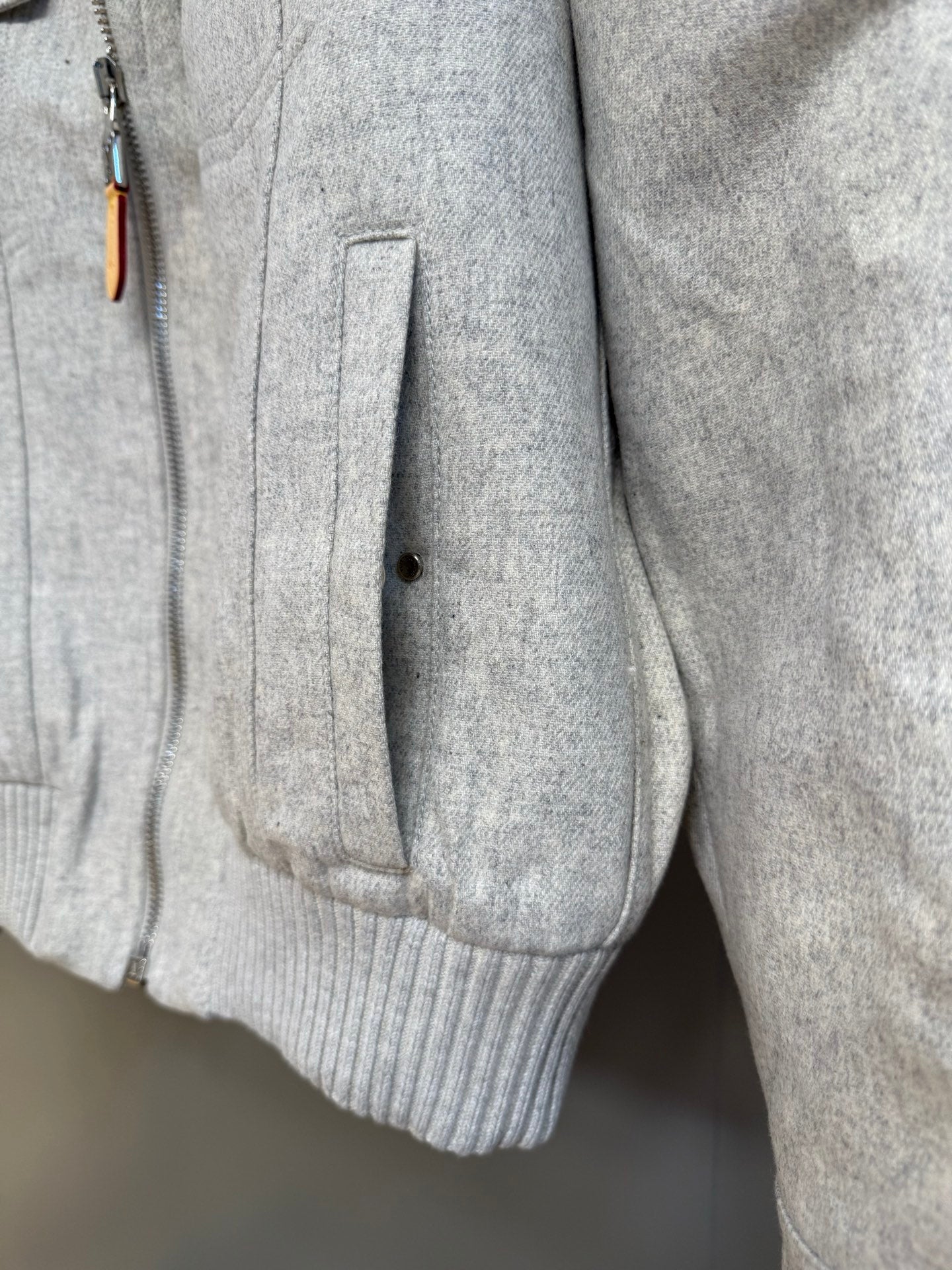 울 퍼칼라 자켓 (Wool fur collar jacket)