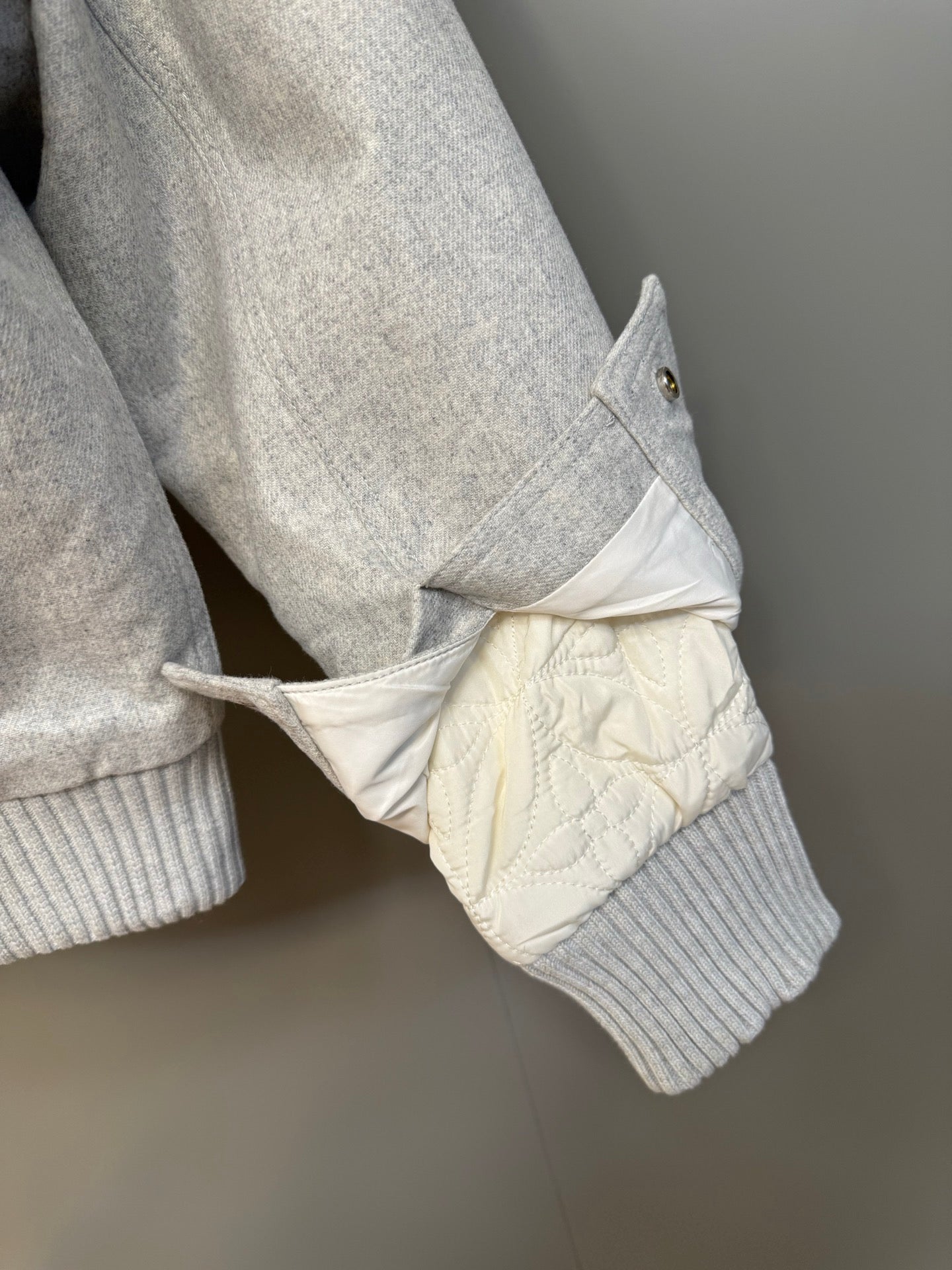 울 퍼칼라 자켓 (Wool fur collar jacket)