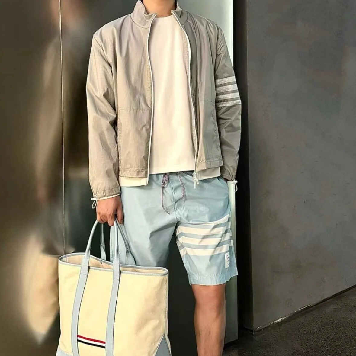 스탠드업 점퍼 (stand up jumper)