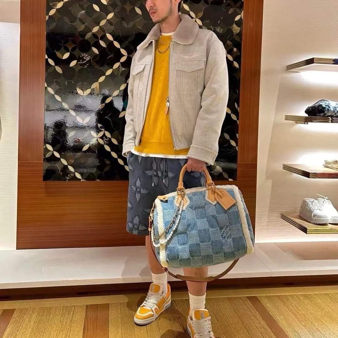 울 퍼칼라 자켓 (Wool fur collar jacket)