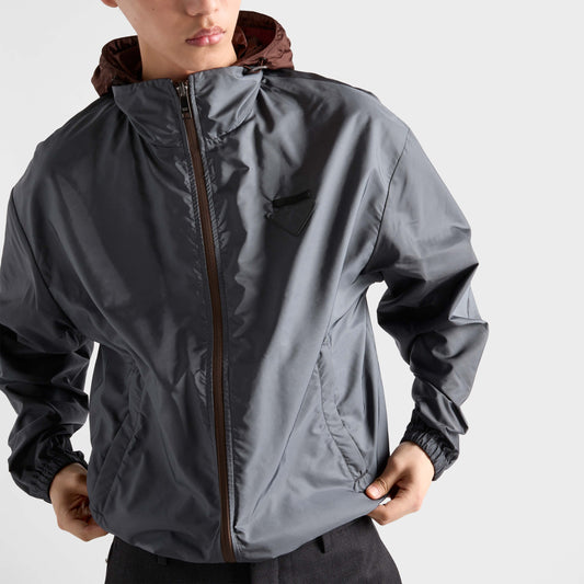 컬러 블록 리버서블 바람막이 (Color Block Reversible Windbreaker)
