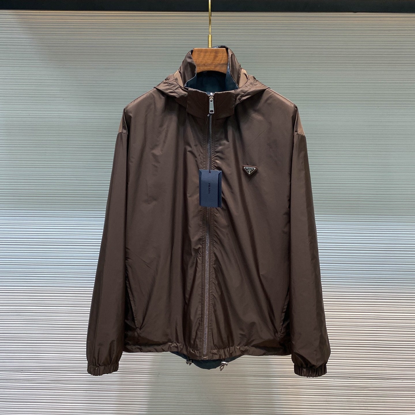 컬러 블록 리버서블 바람막이 (Color Block Reversible Windbreaker)