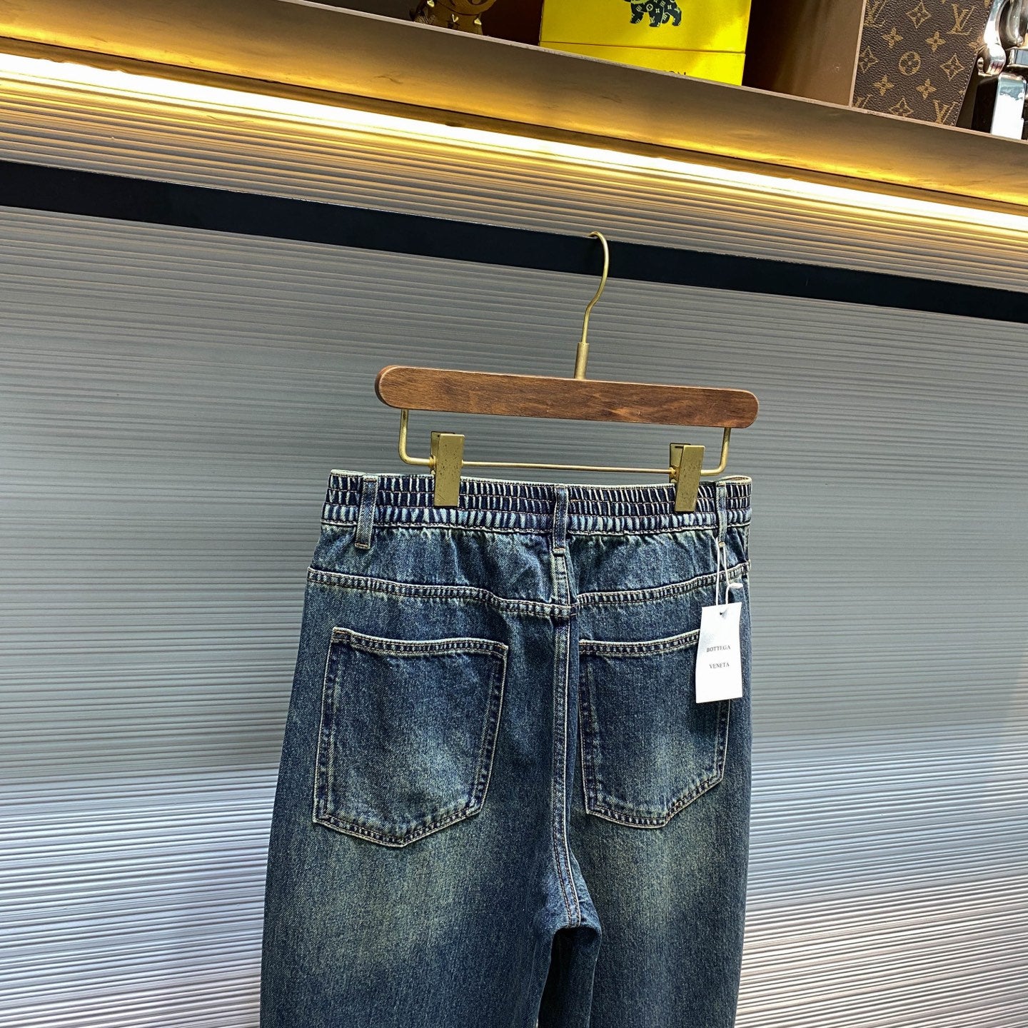 스탬프 청바지 (stamp jeans)