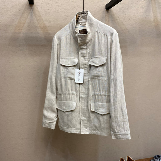 린넨 셔츠 재킷 (Linen shirt jacket)