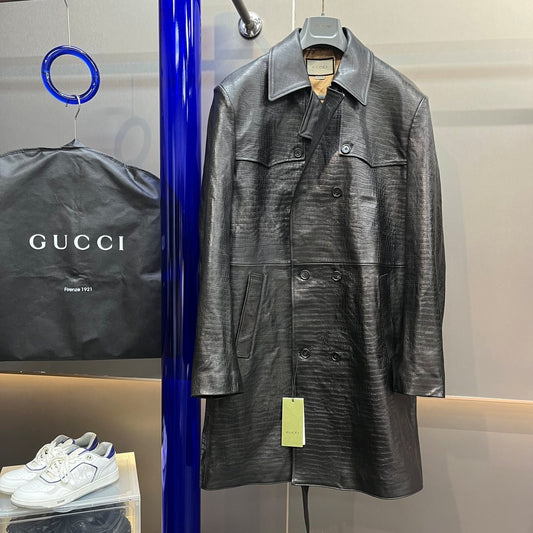 양가죽 트렌치 (sheepskin trench)