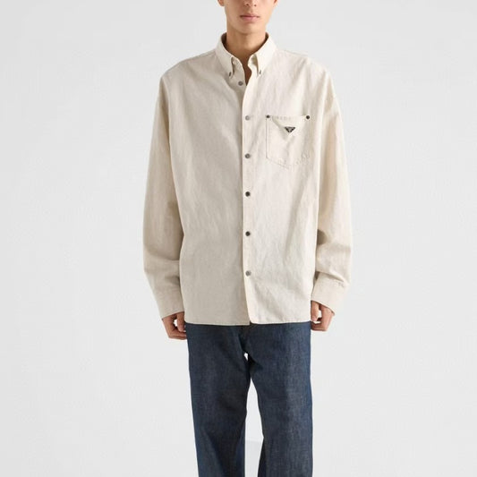 린넨 포켓셔츠 (Linen pocket shirt)