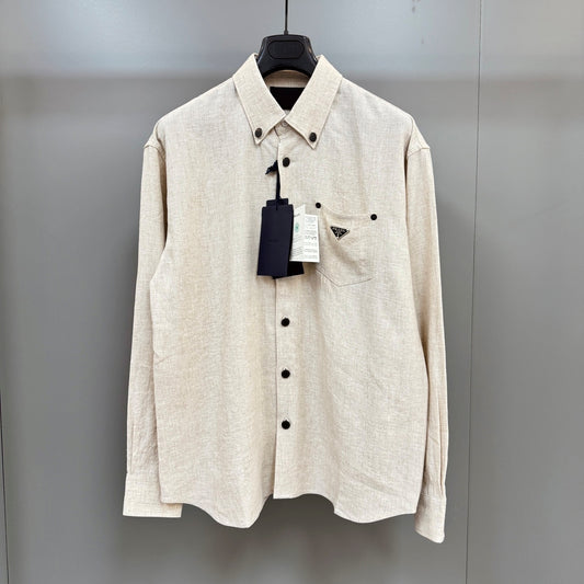 린넨 포켓셔츠 (Linen pocket shirt)