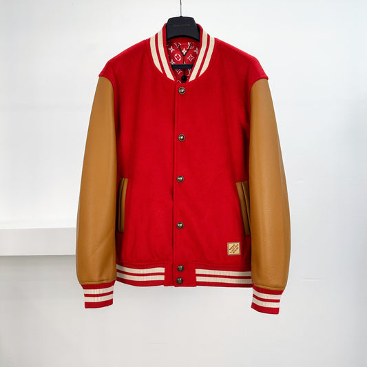 콘트라스트 야구점퍼 (Contrast baseball jumper)