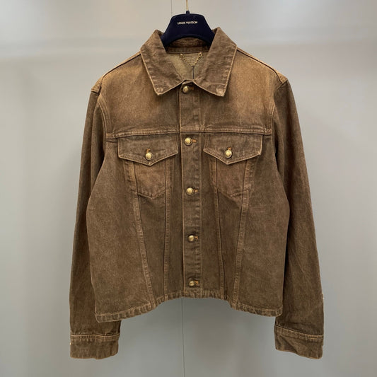 브론즈 데님 재킷, 청바지 (Bronze denim jacket, jeans)