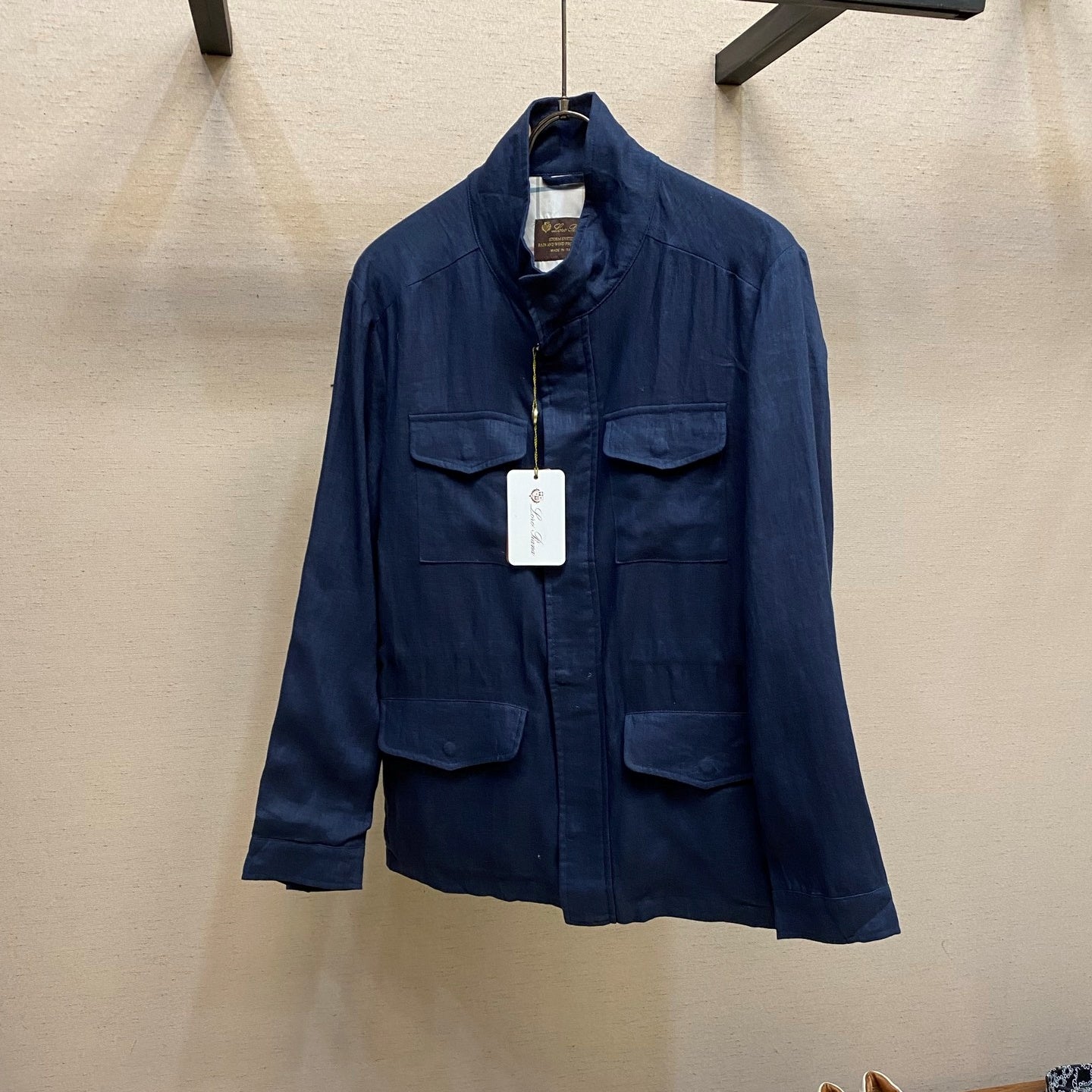 린넨 셔츠 재킷 (Linen shirt jacket)
