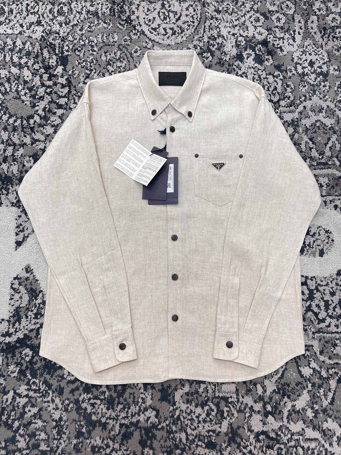 린넨 포켓셔츠 (Linen pocket shirt)