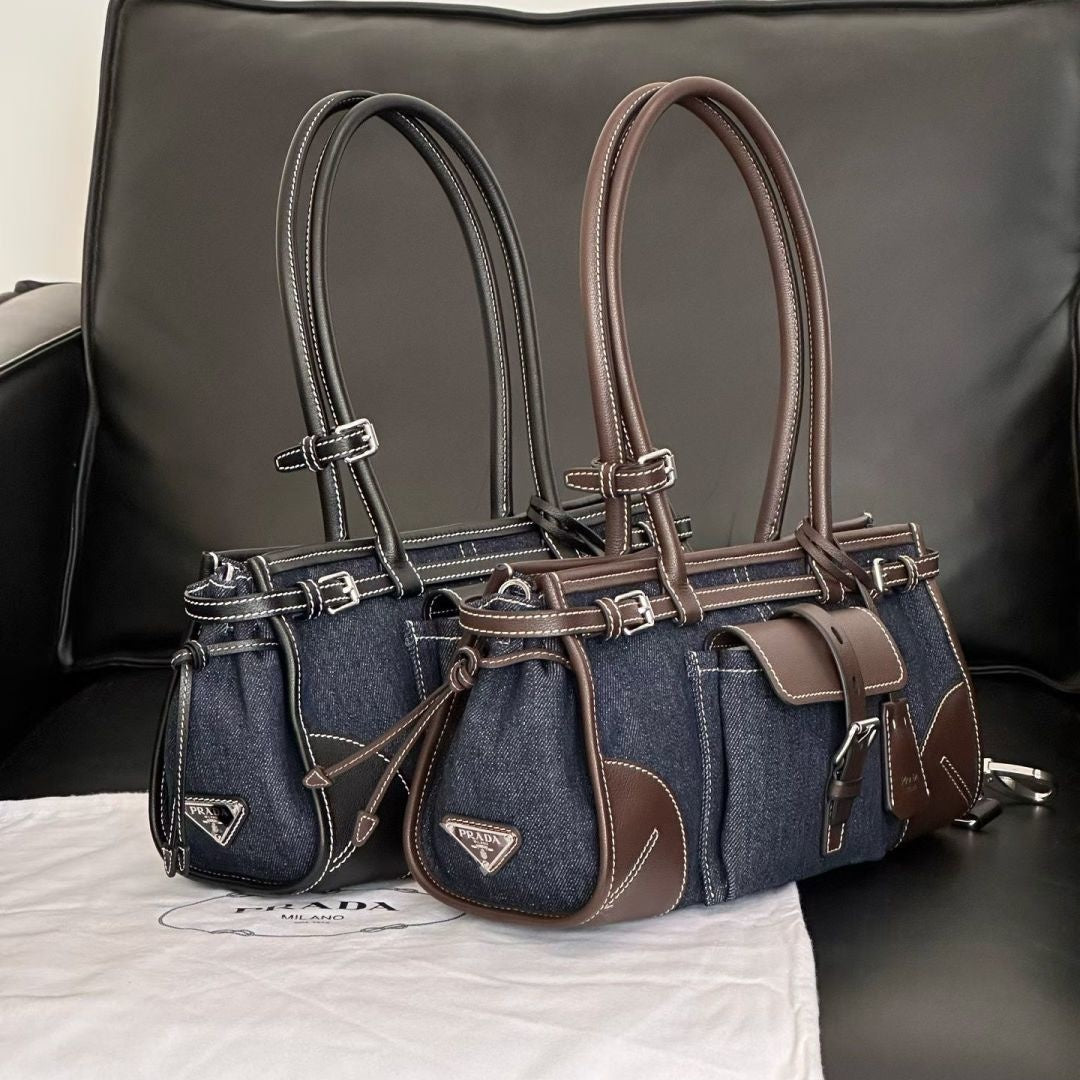 보니 데님 핸드백 (Bonnie Denim Handbag)