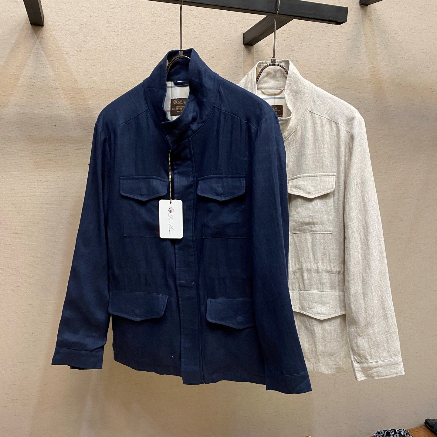 린넨 셔츠 재킷 (Linen shirt jacket)