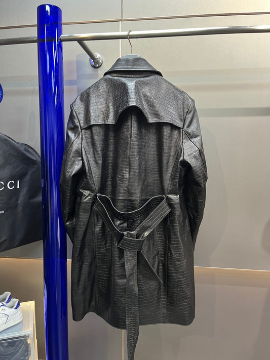 양가죽 트렌치 (sheepskin trench)