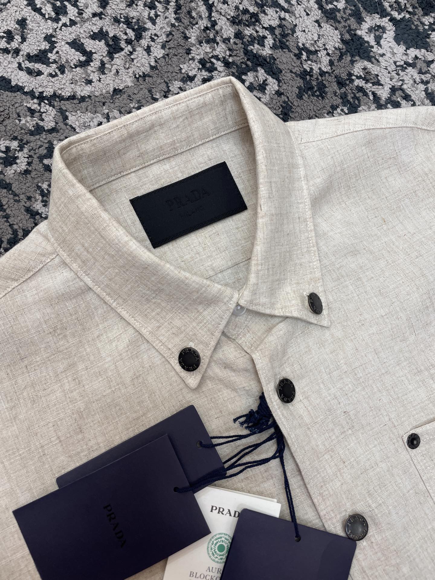 린넨 포켓셔츠 (Linen pocket shirt)