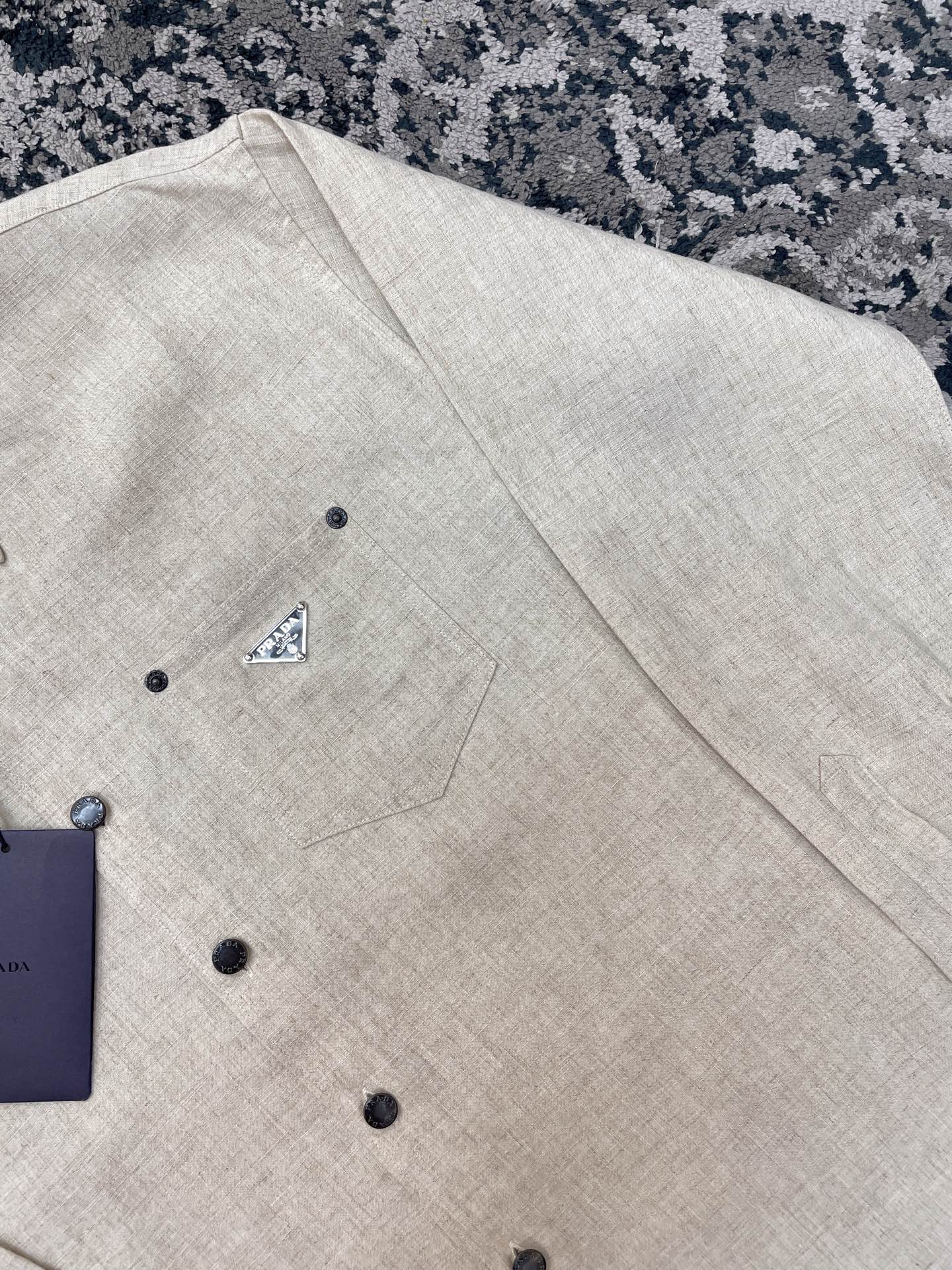린넨 포켓셔츠 (Linen pocket shirt)