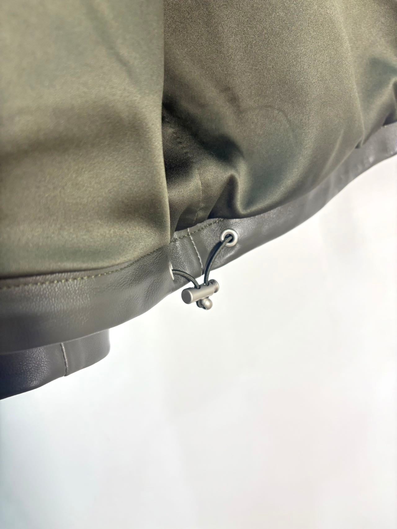 올리브 양가죽자켓 (Olive Sheepskin Jacket)