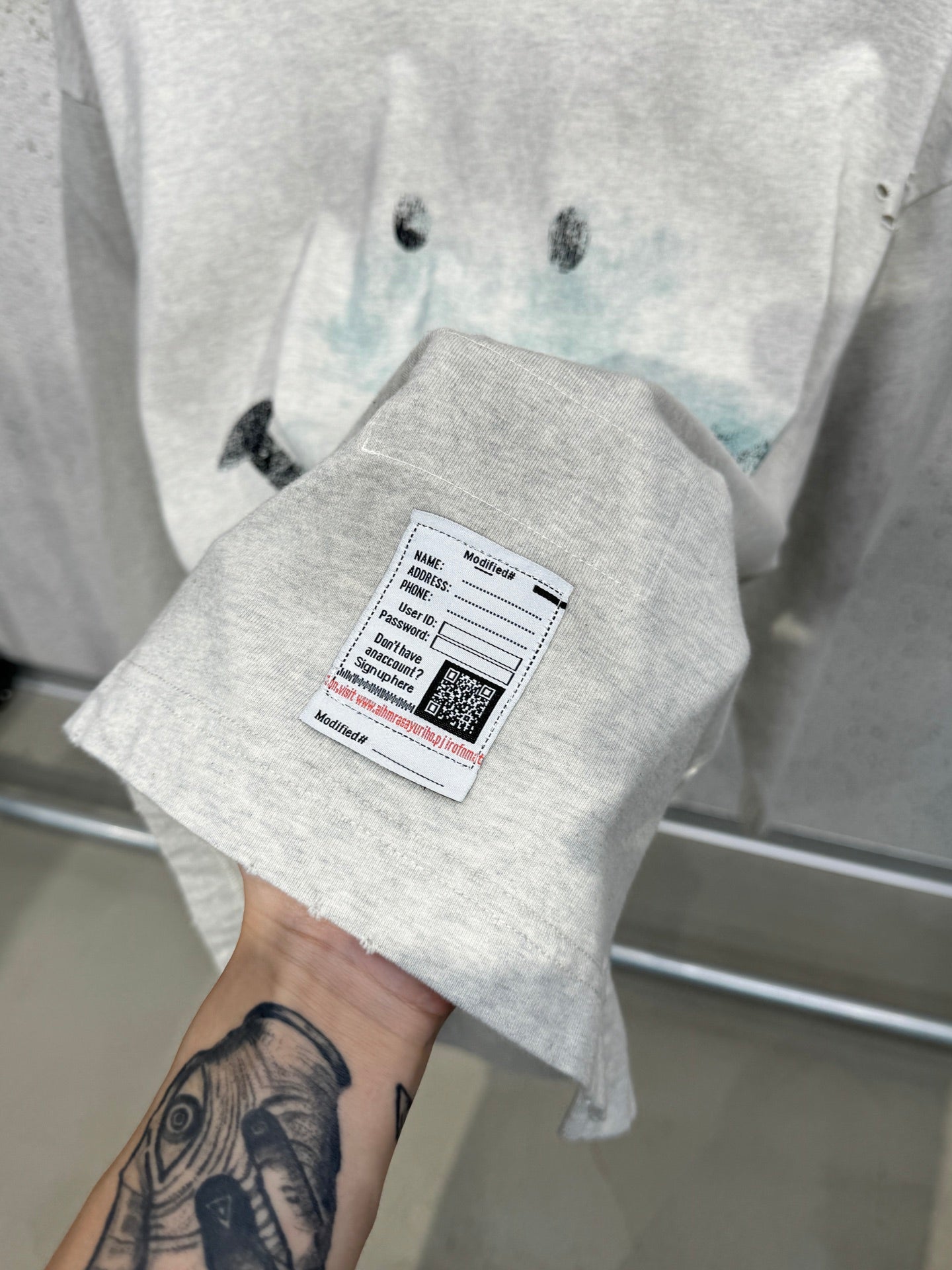 페이스 티셔츠 (face t shirt)