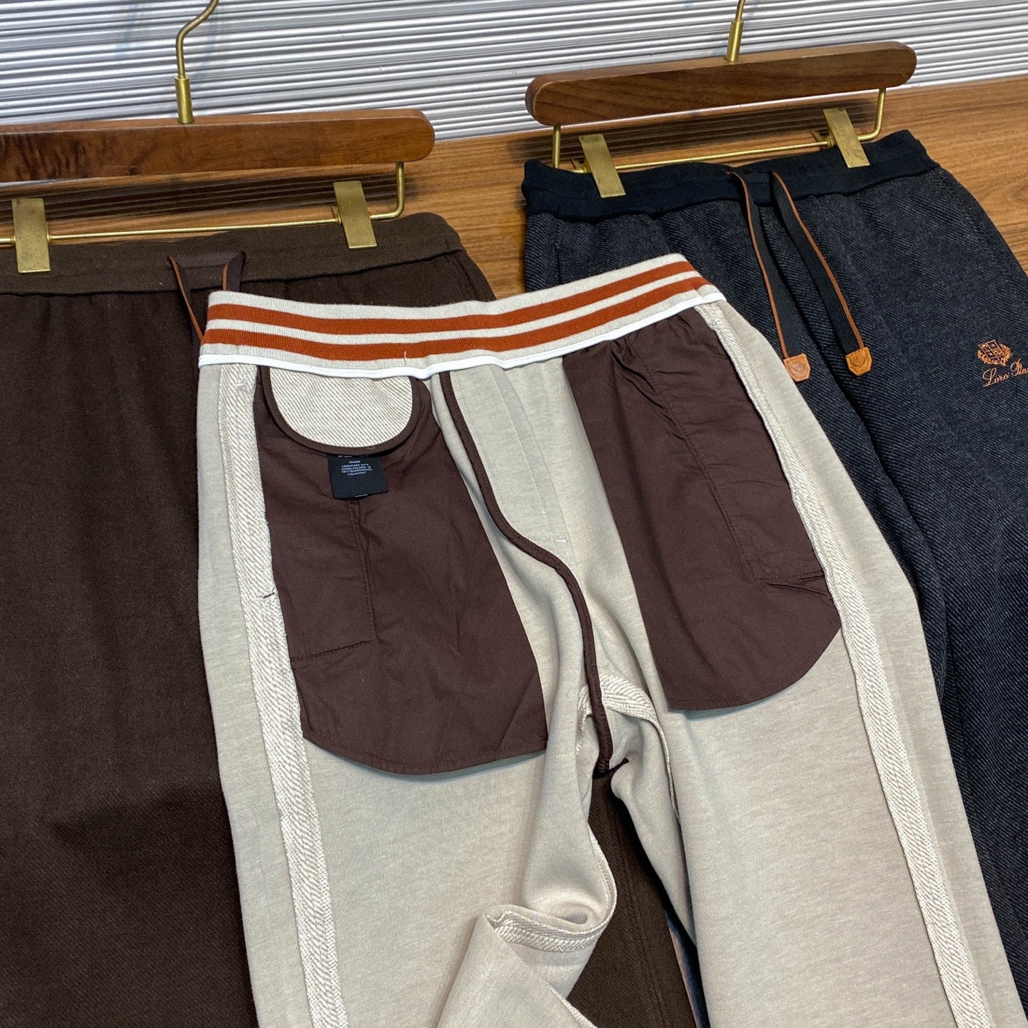 브러시드 밴딩팬츠 (Brushed banding pants)