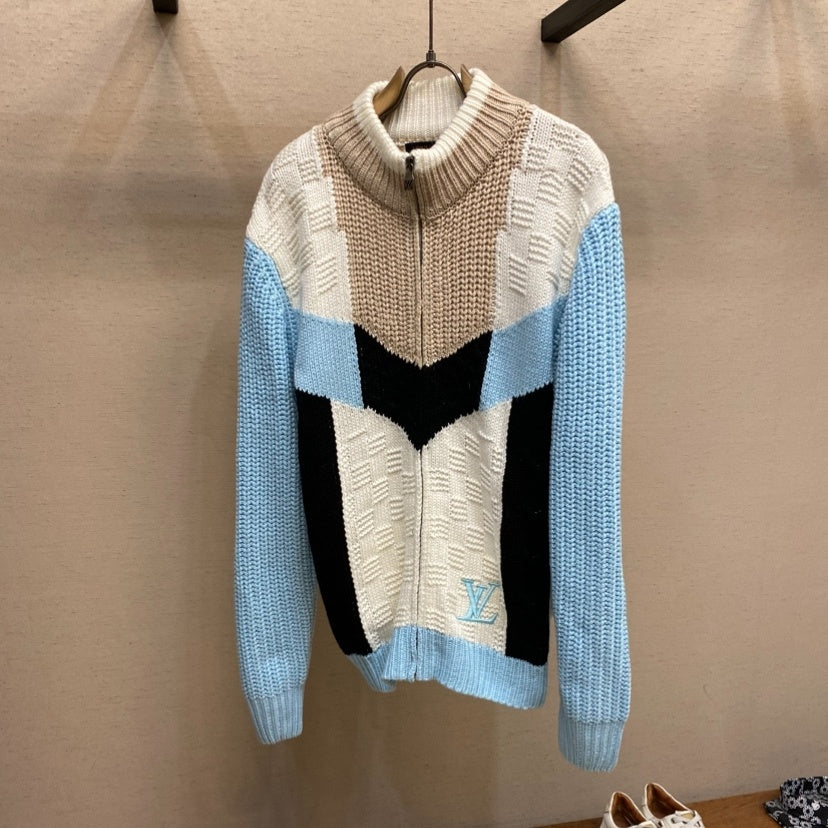 헤디 패치워크 니트자켓 (Hedy Patchwork Knit Jacket)