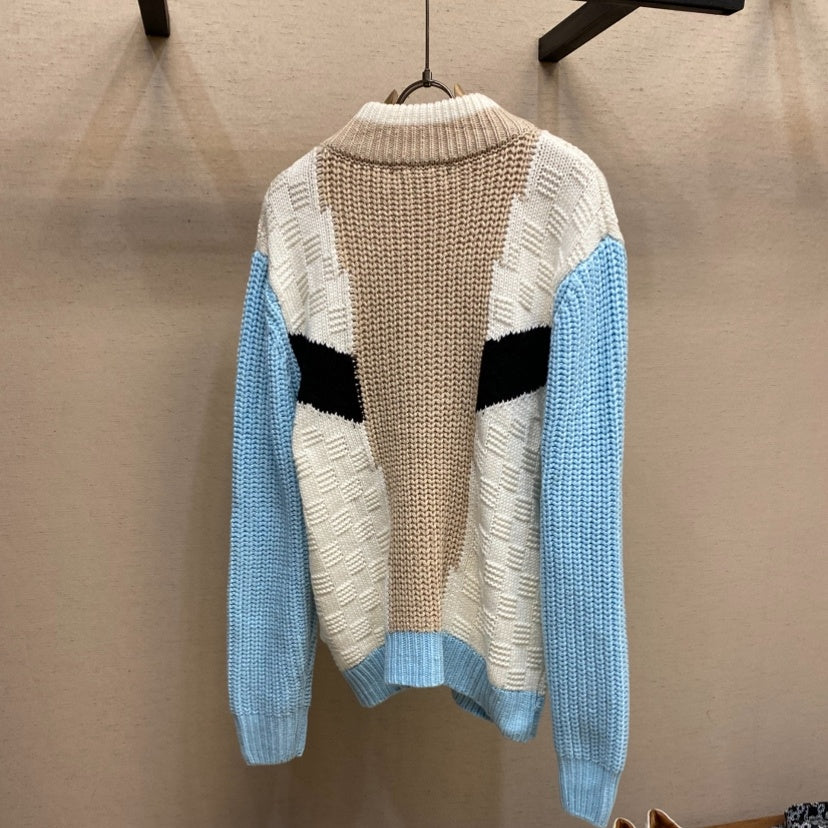 헤디 패치워크 니트자켓 (Hedy Patchwork Knit Jacket)