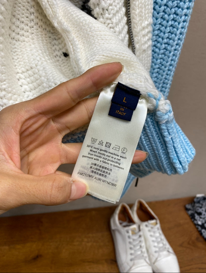 헤디 패치워크 니트자켓 (Hedy Patchwork Knit Jacket)