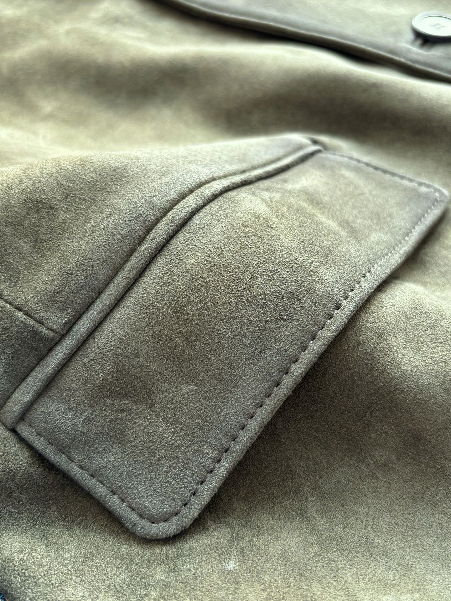 봄버 양가죽 자켓 (Bomber sheepskin jacket)