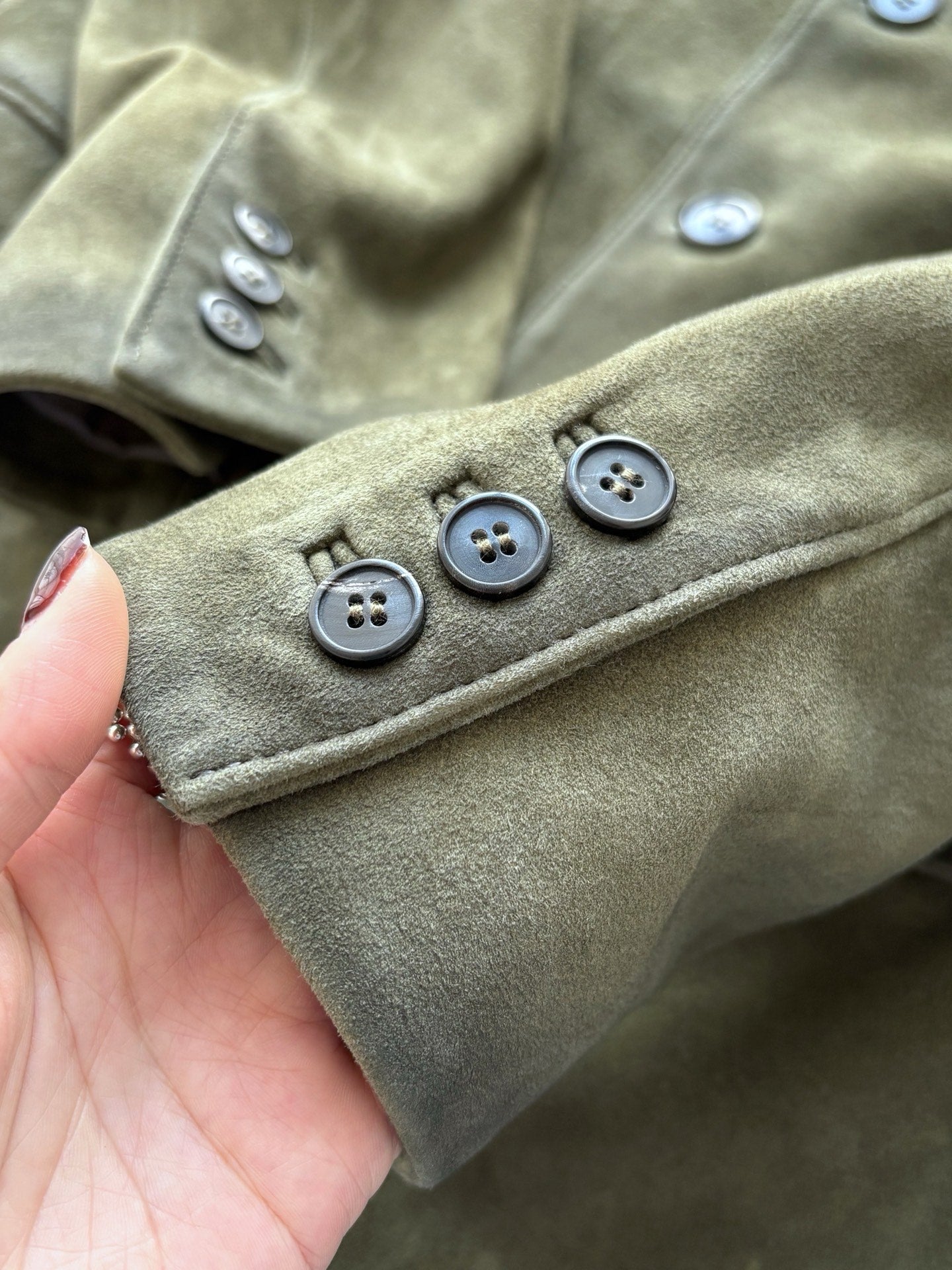 봄버 양가죽 자켓 (Bomber sheepskin jacket)