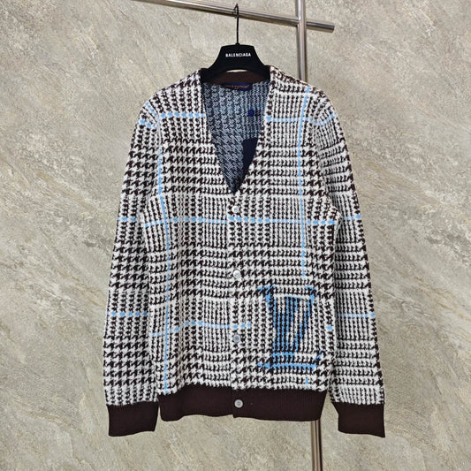 하운드투스 가디건 (houndstooth cardigan)