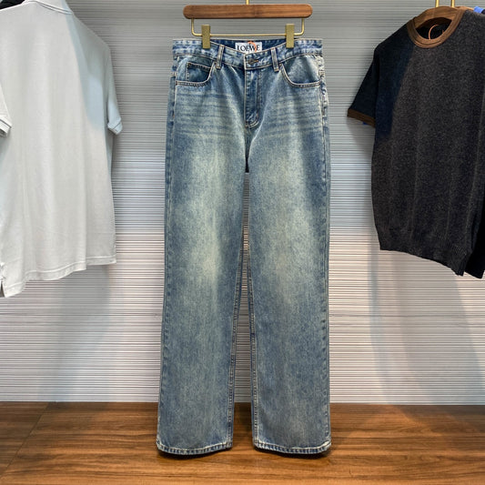 인디고 워싱 청바지 (Indigo washed jeans)
