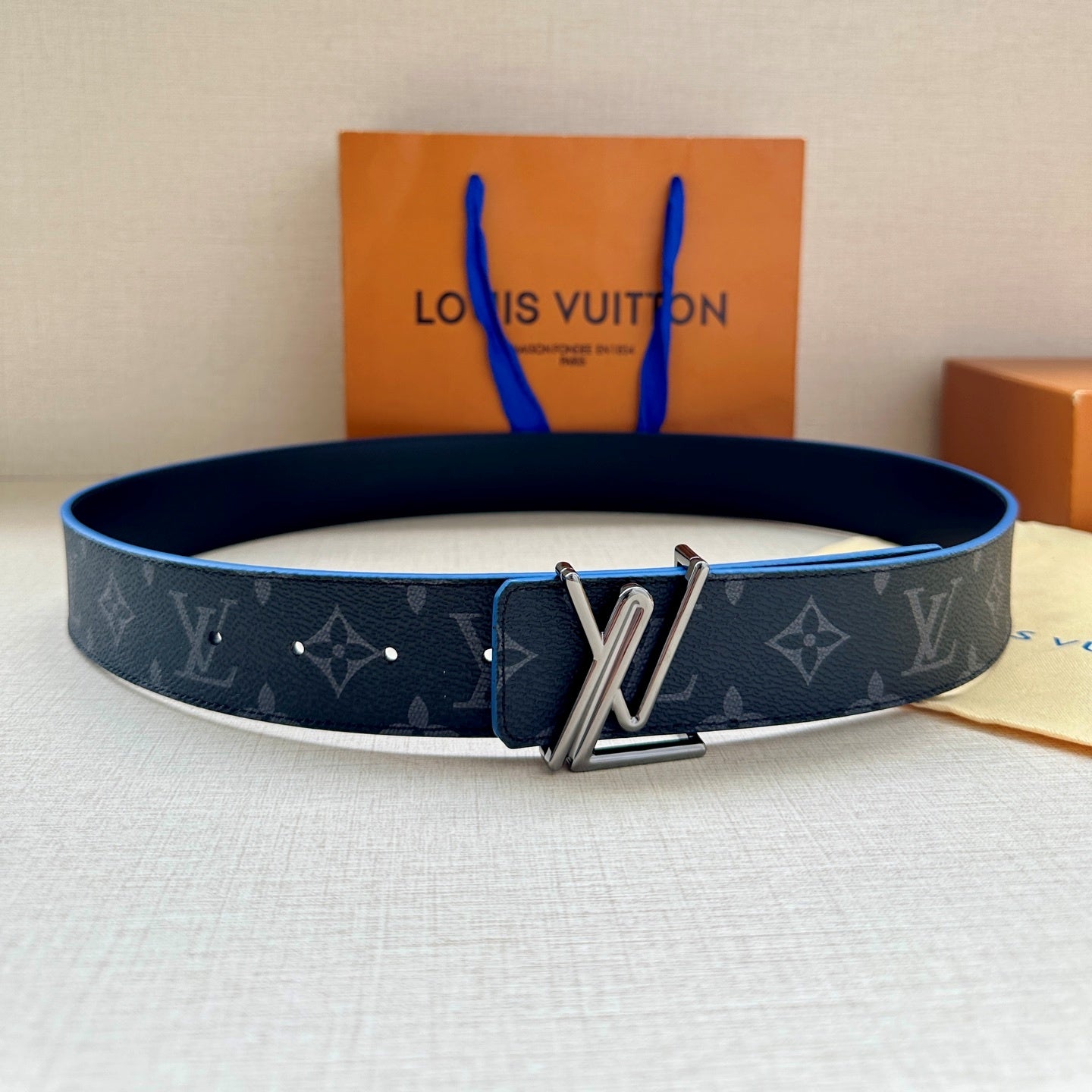 다미에 벨트 (damier belt)