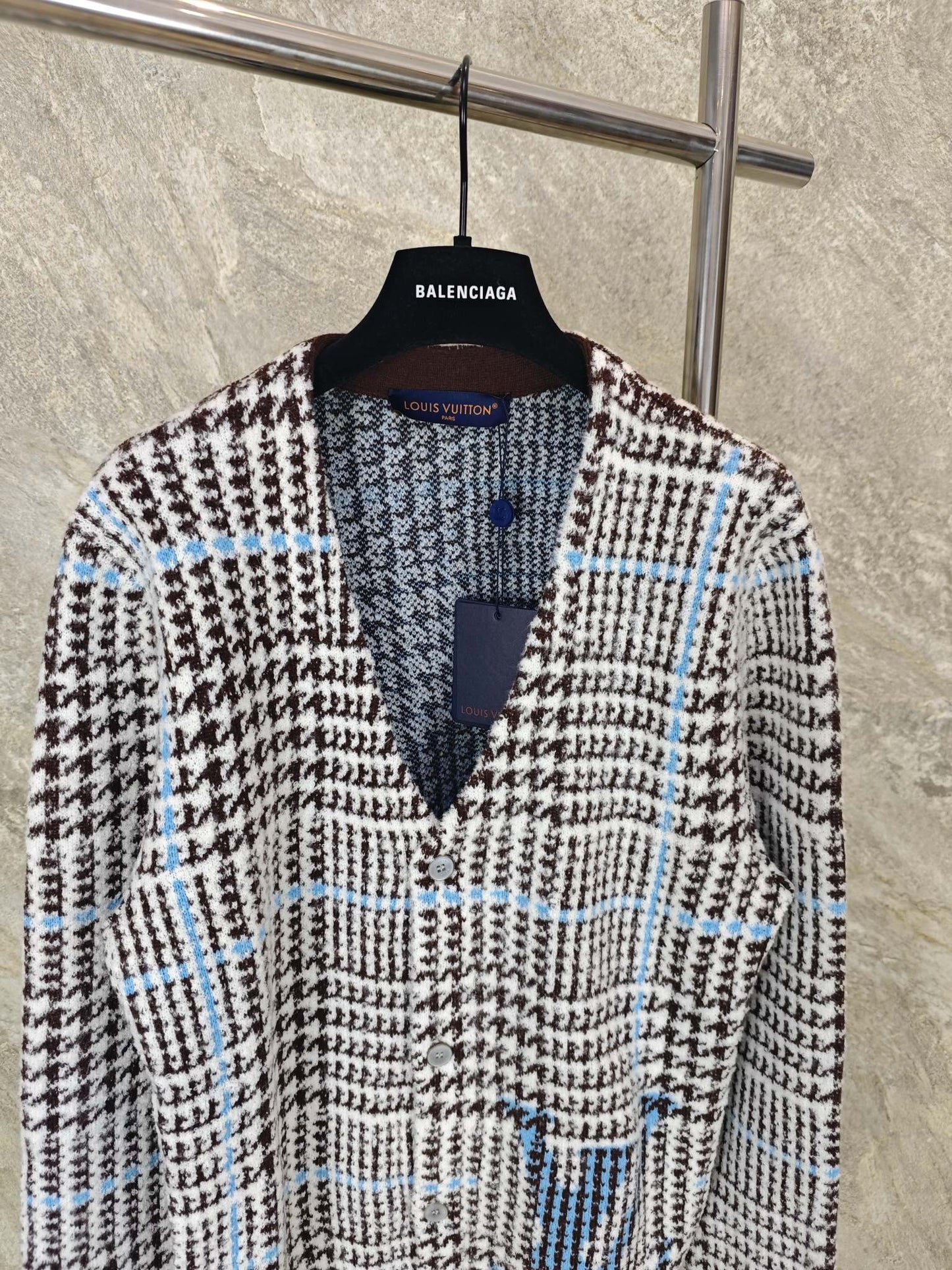 하운드투스 가디건 (houndstooth cardigan)