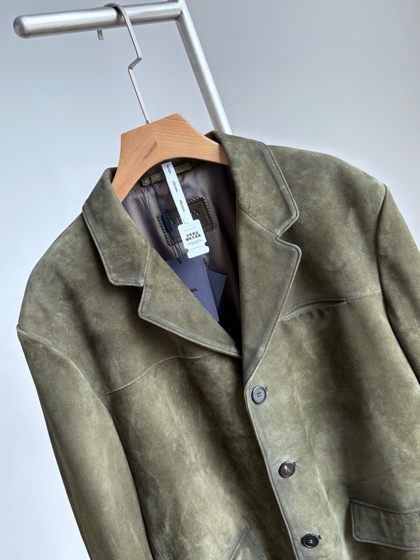 봄버 양가죽 자켓 (Bomber sheepskin jacket)