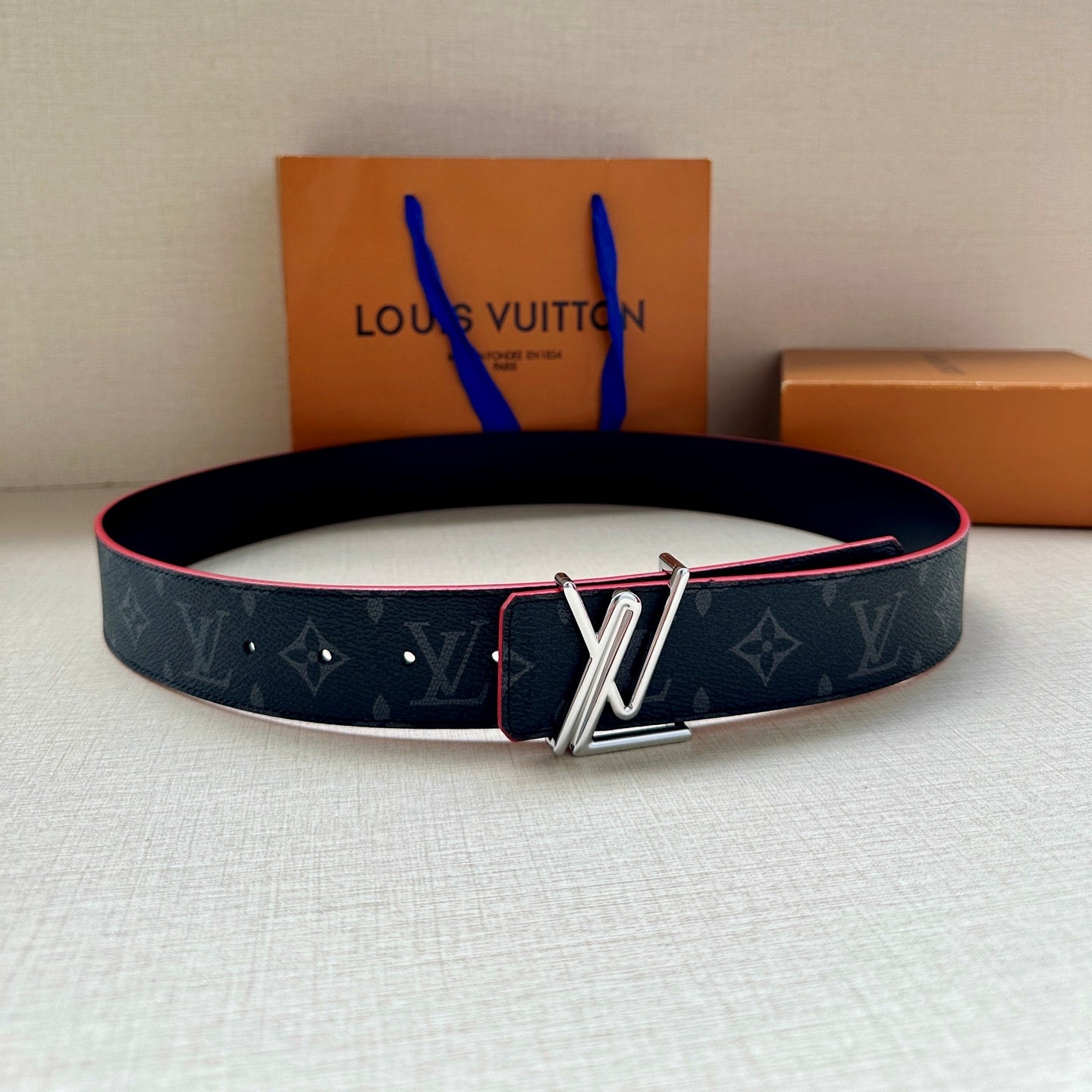 다미에 벨트 (damier belt)