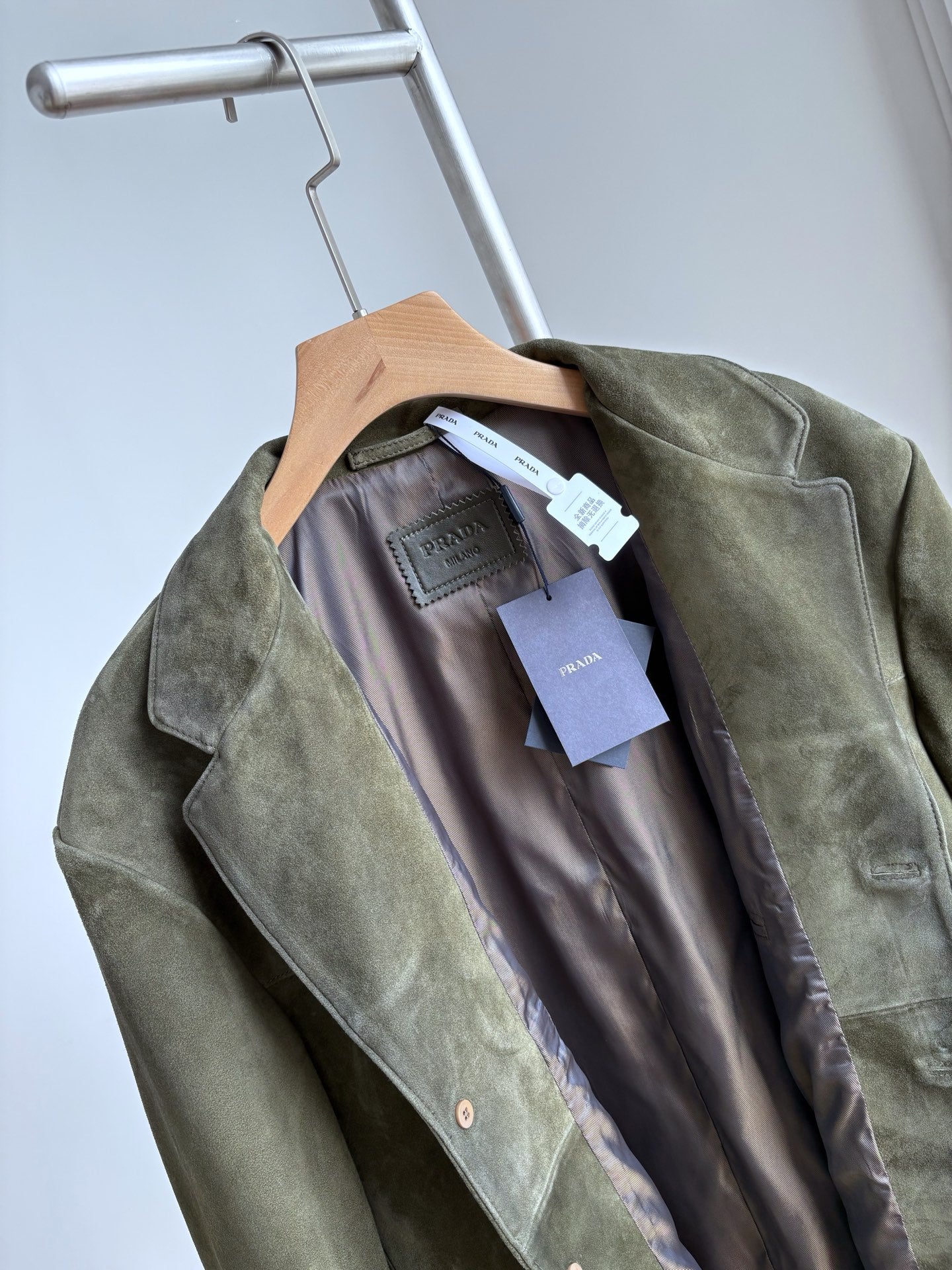 봄버 양가죽 자켓 (Bomber sheepskin jacket)