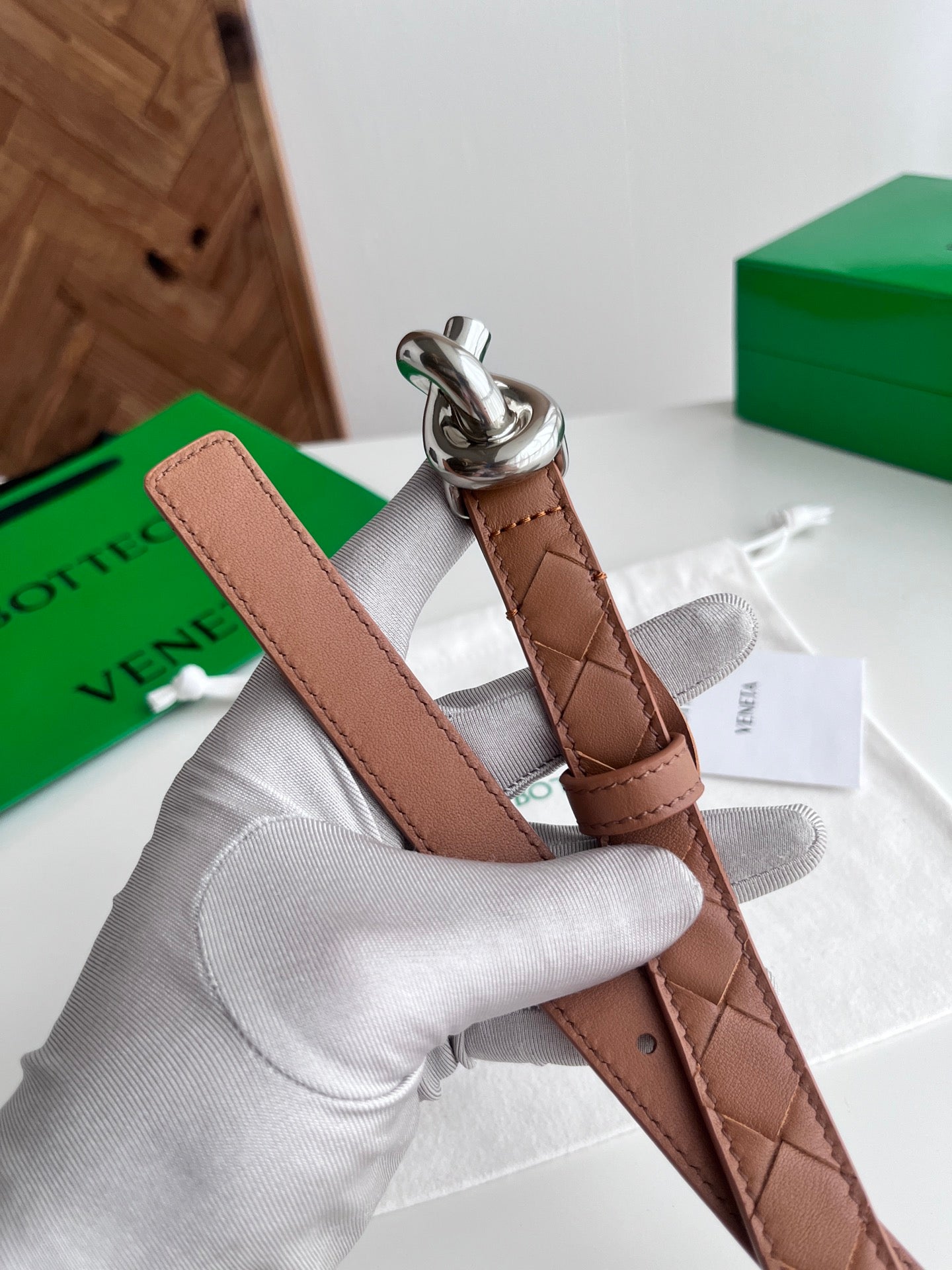 인트레치오 여성벨트 (Intrecchio belt)