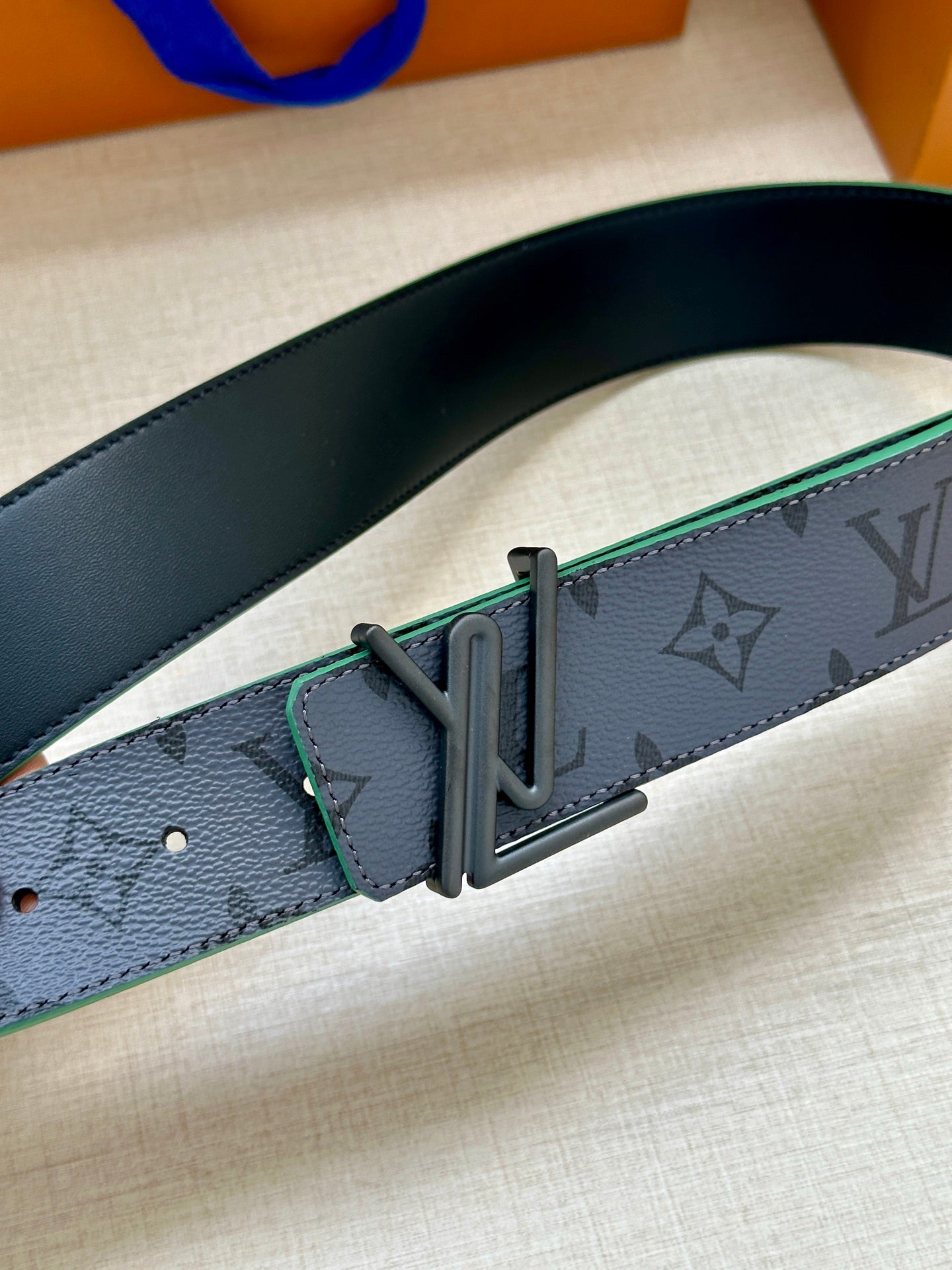 다미에 벨트 (damier belt)