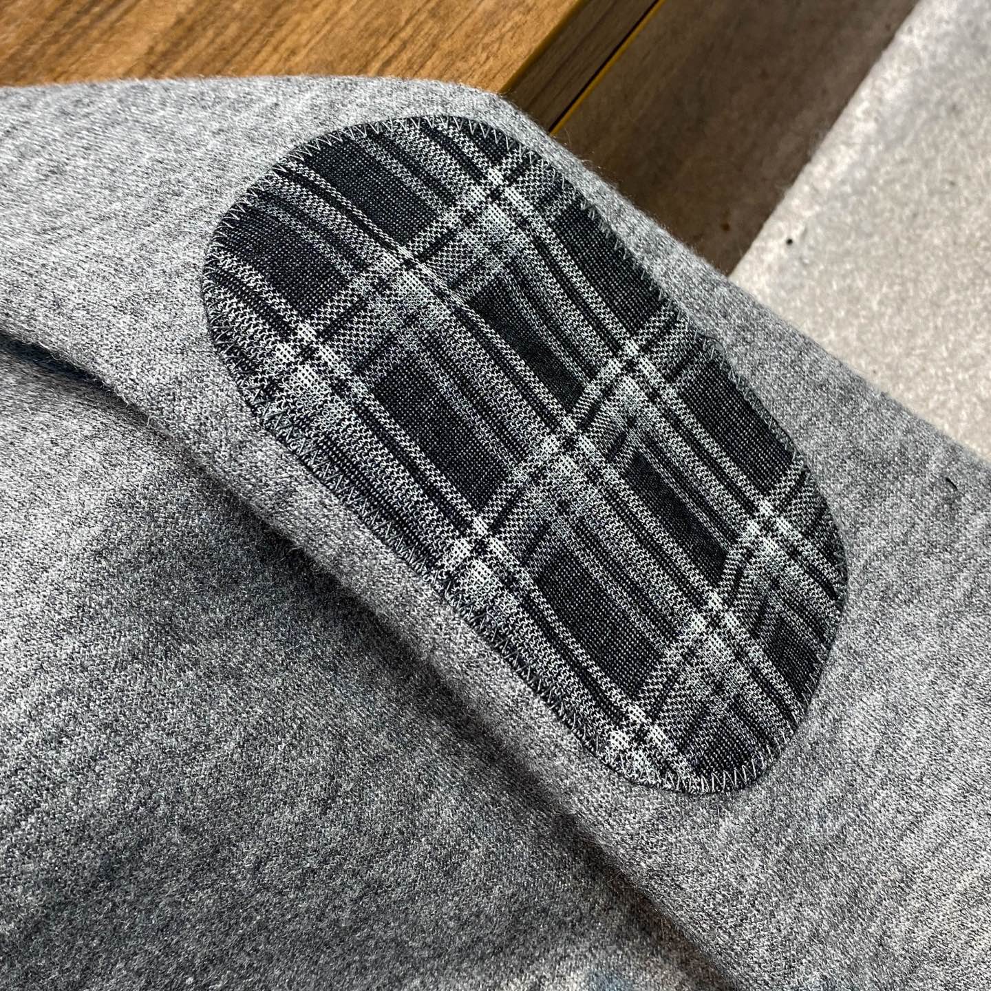 울 블렌드티셔츠 (Wool blend t-shirt)