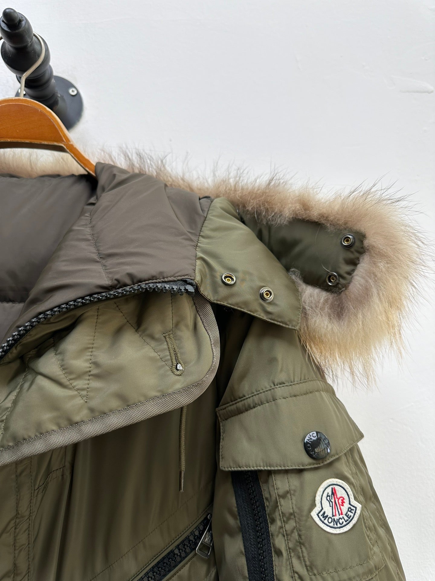 퍼 칼라 롱패딩 (Fur collar long padding)