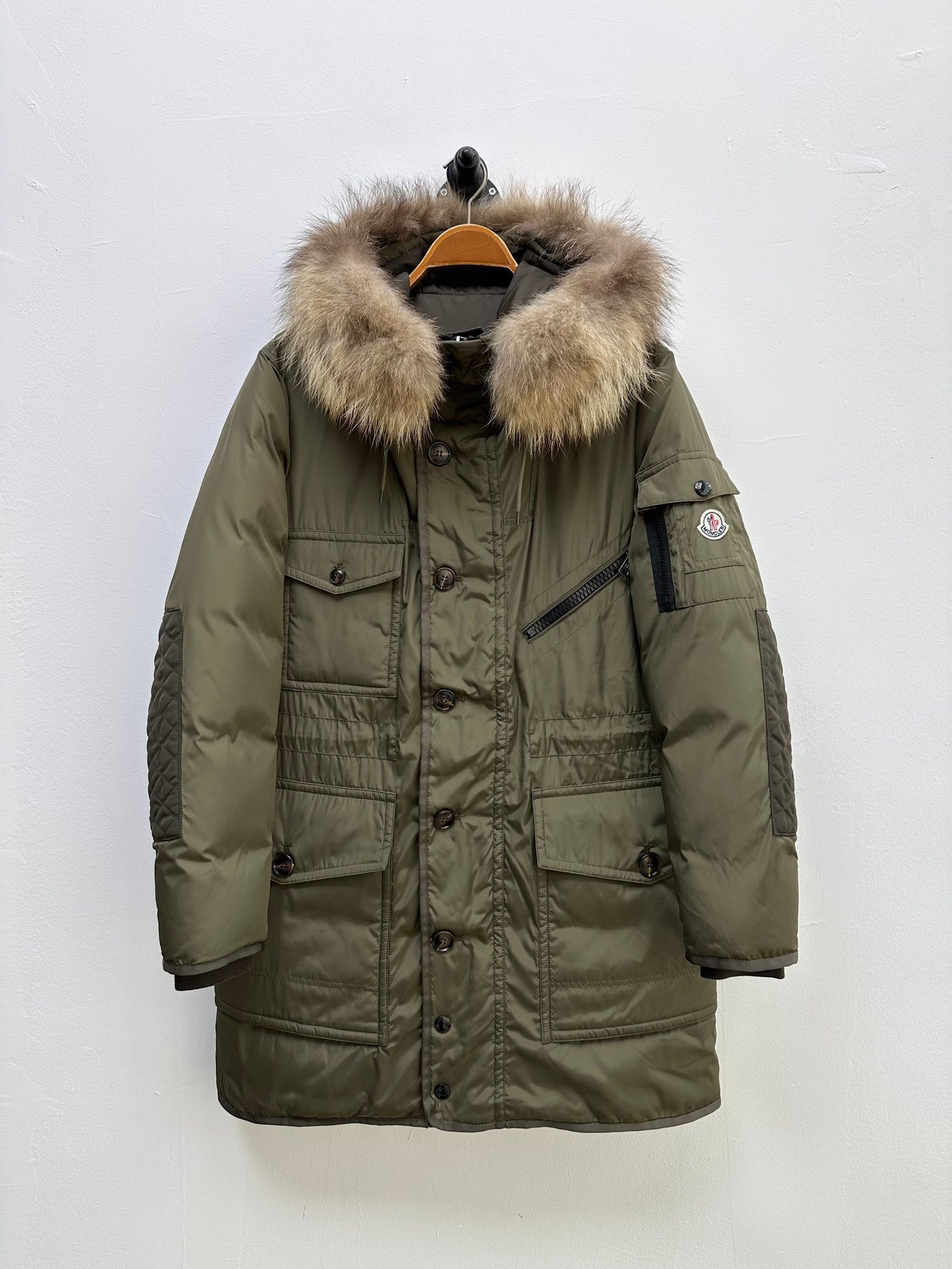퍼 칼라 롱패딩 (Fur collar long padding)