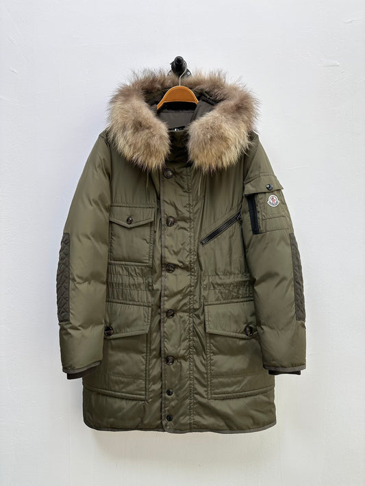 퍼 칼라 롱패딩 (Fur collar long padding)