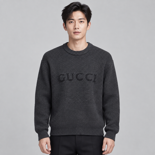 인타르시아 니트티 (Intarsia knit tee)