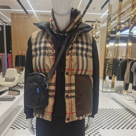 플레이드 패딩 (plaid padding)