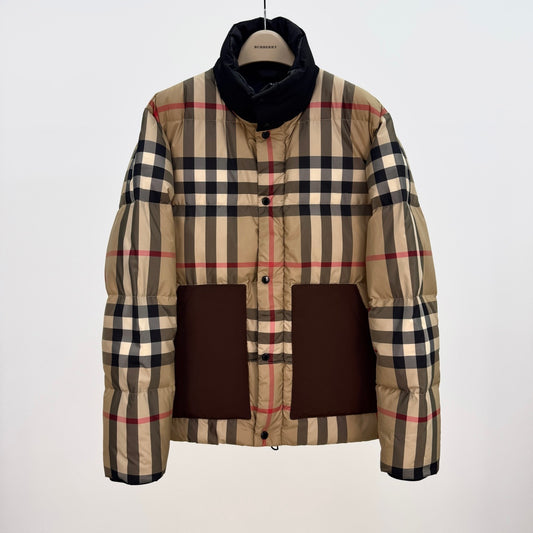 플레이드 패딩 (plaid padding)