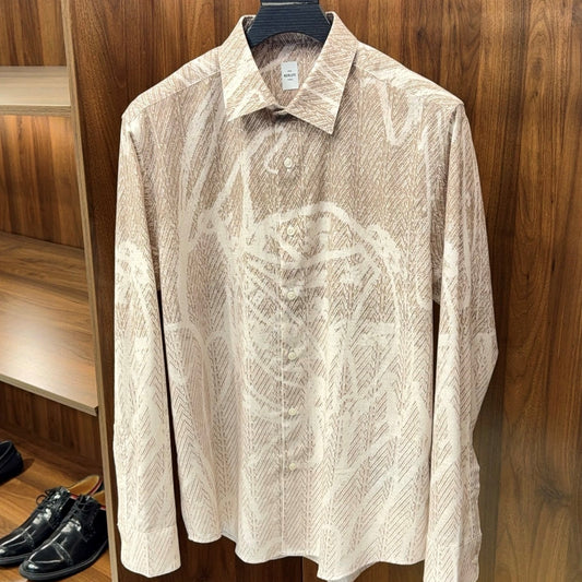 스퀘어 린넨셔츠 (Square linen shirt)