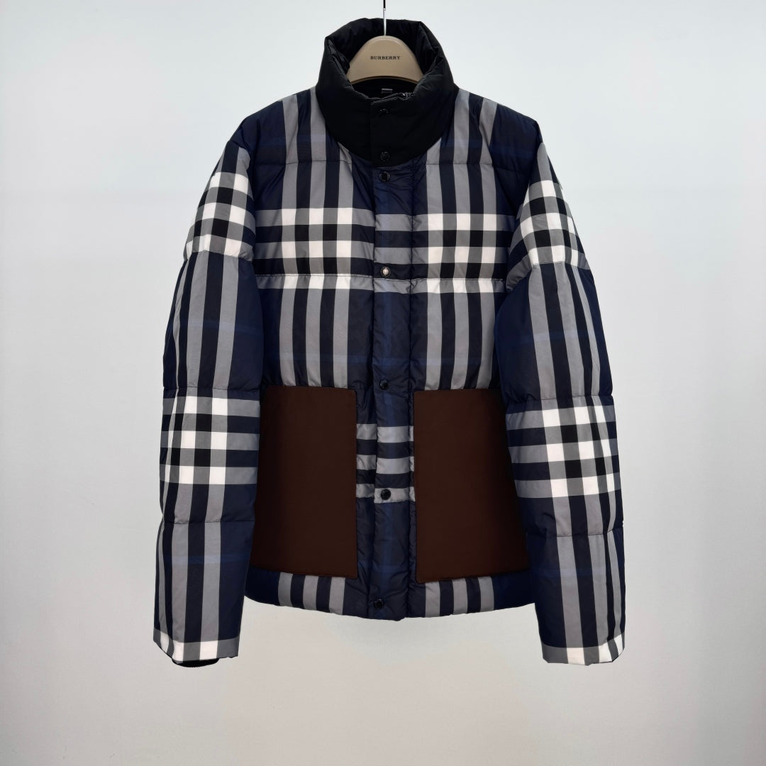 플레이드 패딩 (plaid padding)